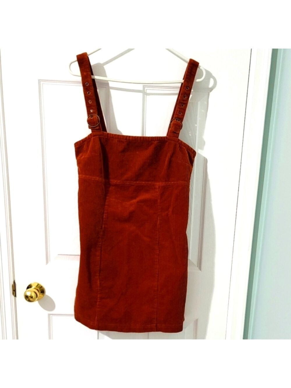 Forever 21 Girls' Strappy Corduroy Dress Size L